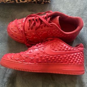 Nike Air Force 1 low Independence Day red size 14